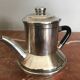 Art deco egoist coffee pot silver metal christian dior