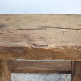 Vintage stool, wooden stool, antique stool, plant stand, small bench
