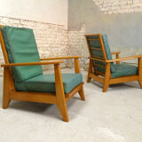 Pair of system chairs, late 1940s