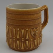 Série 6 mugs céramique BP vintage