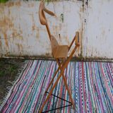 Valet stand by Lucien De Roeck for Bois Manu, 50 years