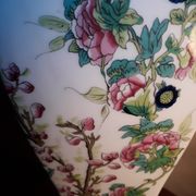 Asian porcelain lamp signs limoge and offal art deco