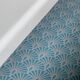 Commode Art déco bleu/vert grisé