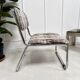 Paire de chauffeuses vintage