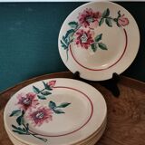 Monceau Sarreguemines plates