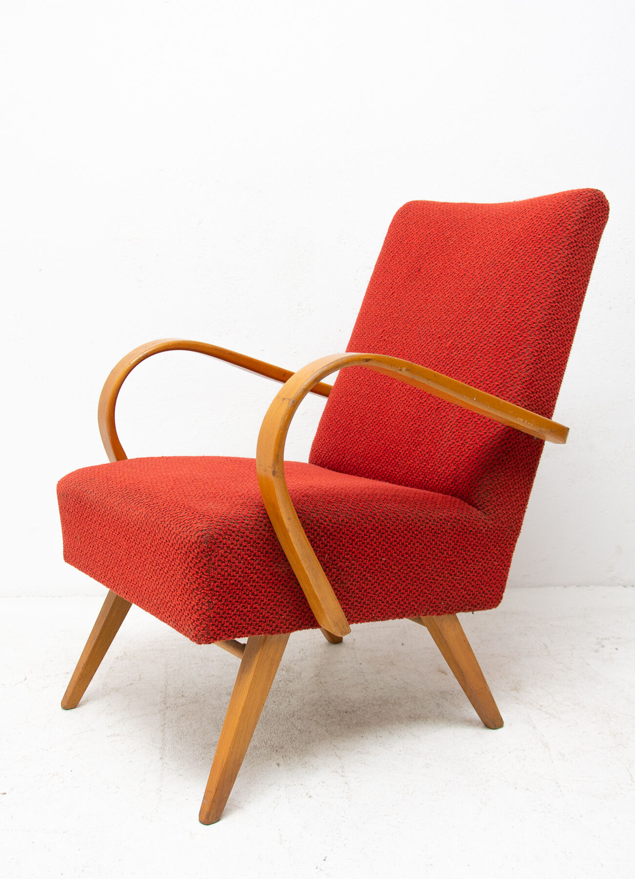 Pair of bentwood armchairs by Jaroslav Šmídek, 1960´s
