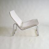 70s tubular lounge chair