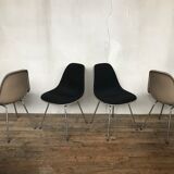 Série de 4 chaises DSX by Charles Eames par Herman Miller 1970