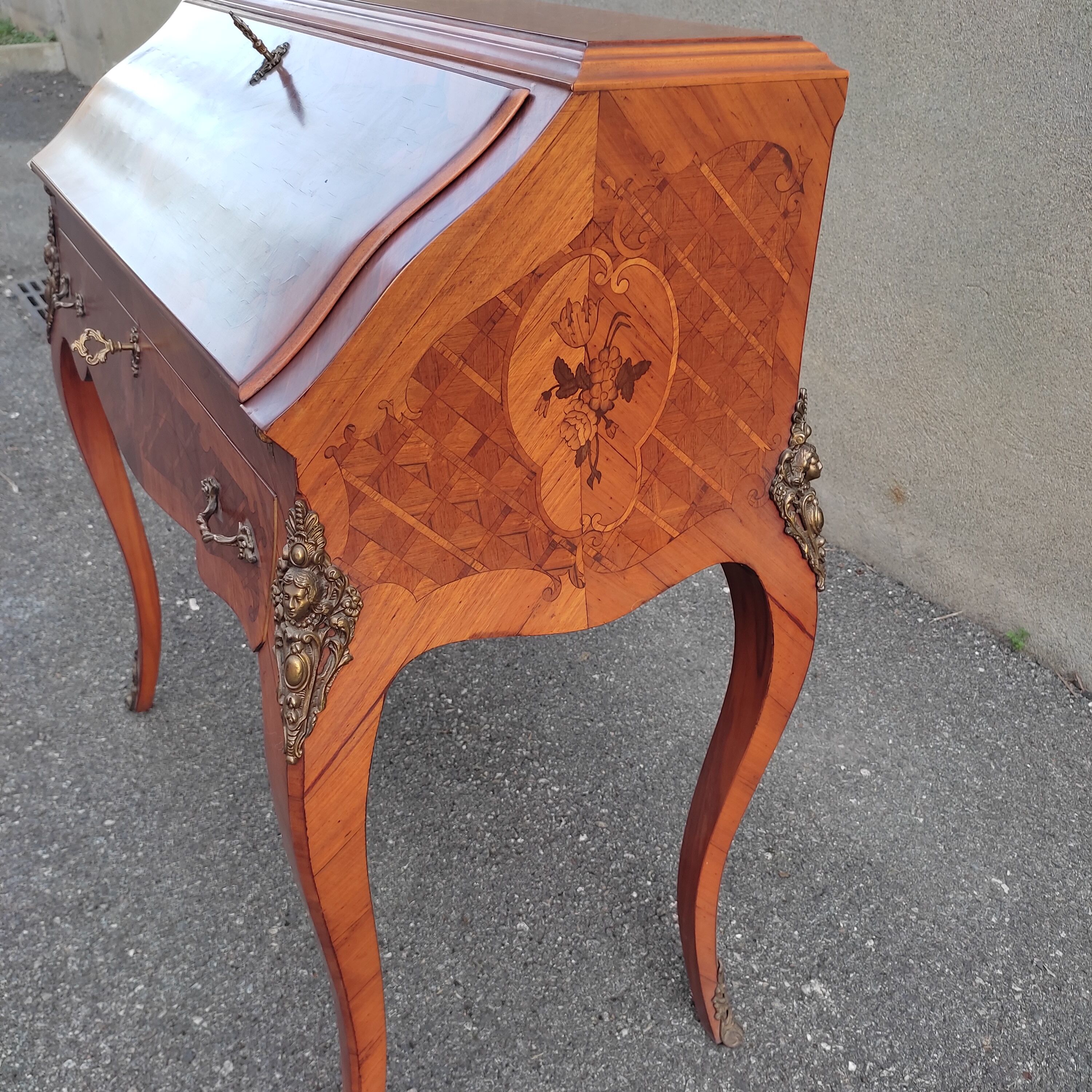 Louis XV style writing desk