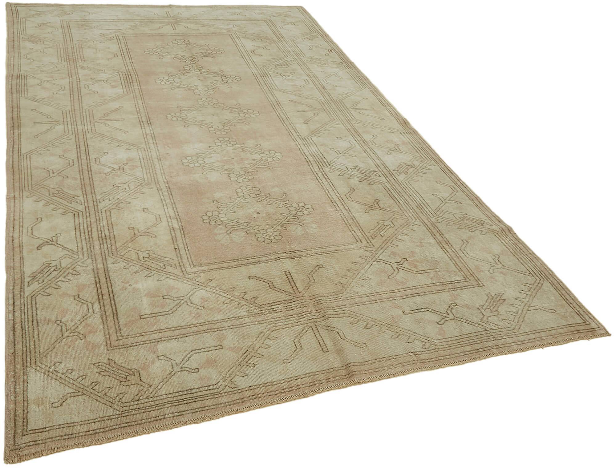 Turkish Vintage Anatolian Rug 196 cm x 316 cm