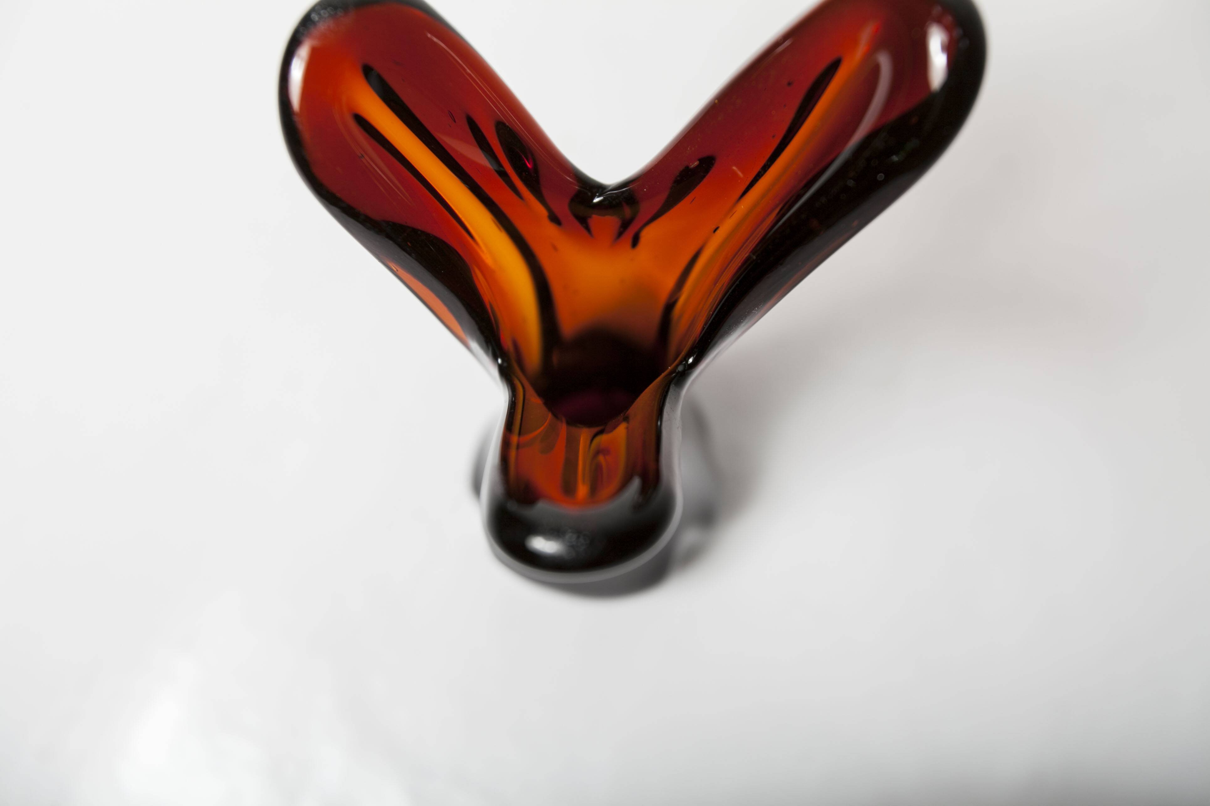 New look vase h28.5cm Murano glass 1970
