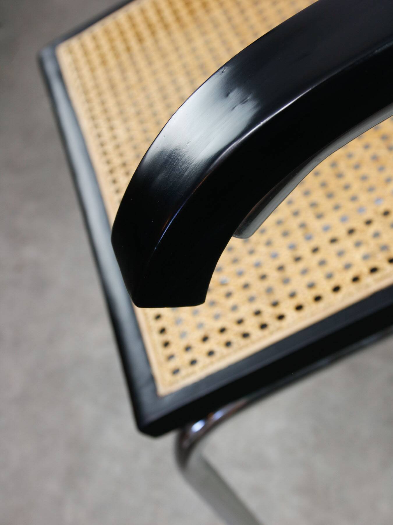 Vintage Cesca B64 armchair by Marcel Breuer