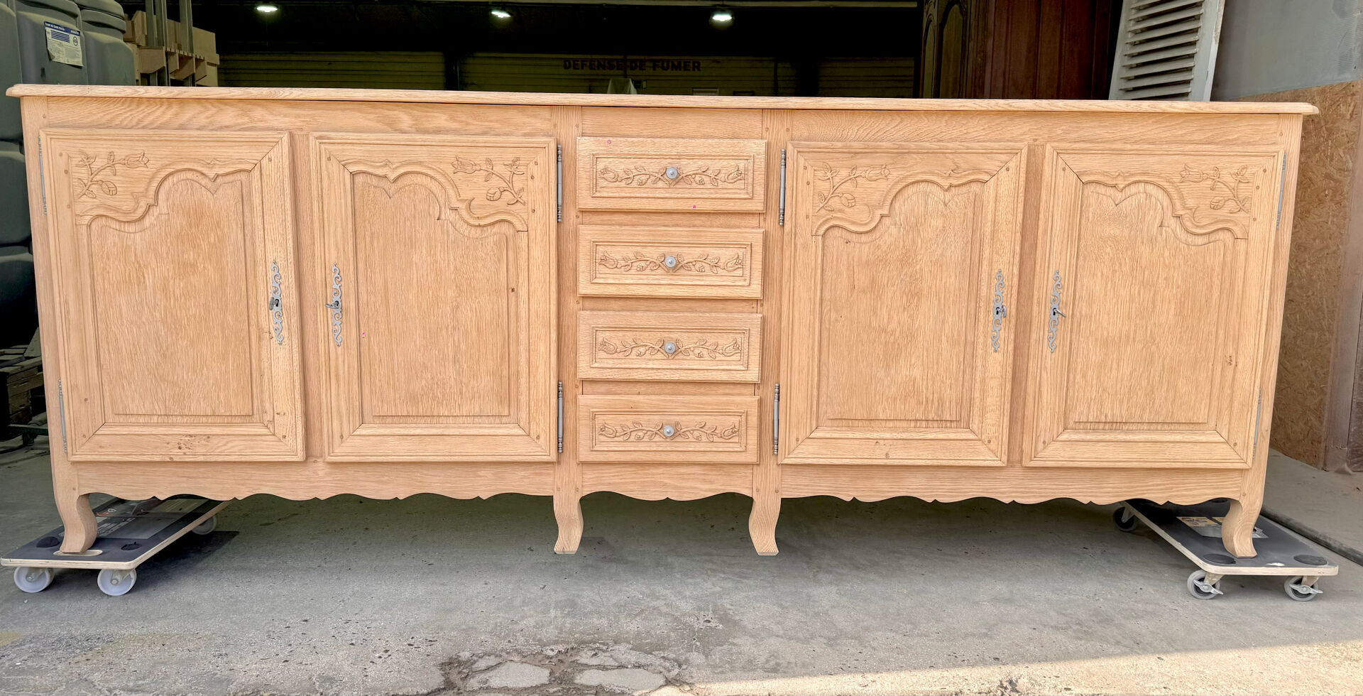 Picardy oak solid wood treatment