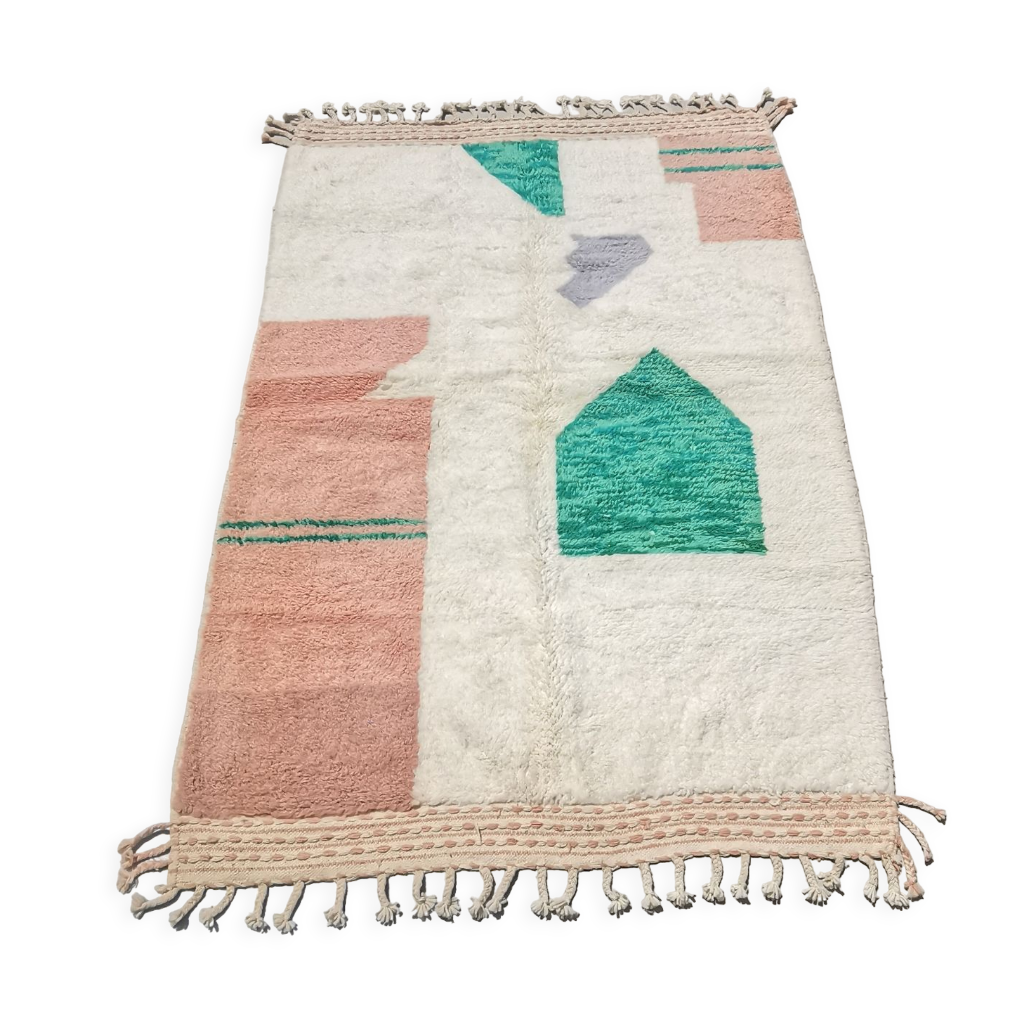 Berber carpet beni ouarain