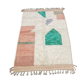 Berber carpet beni ouarain