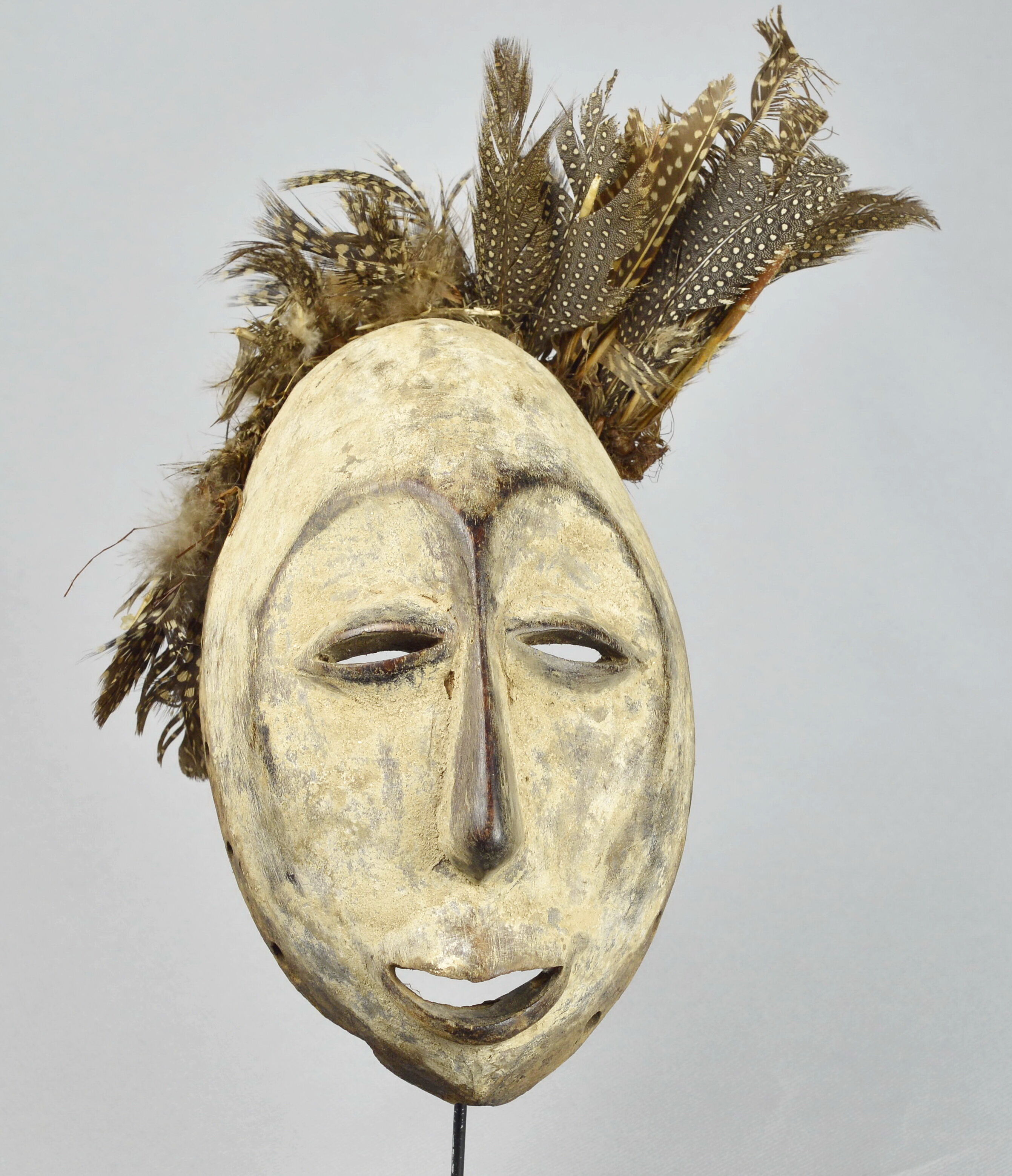 Superbe Masque idimu LEGA Congo Rdc rt Tribal Africain