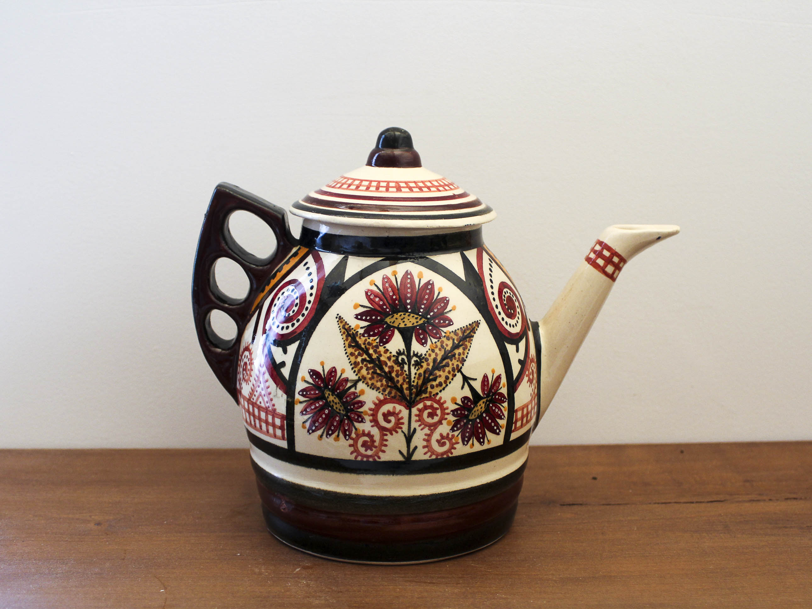 Paul Fouillen Quimper coffee service 40s