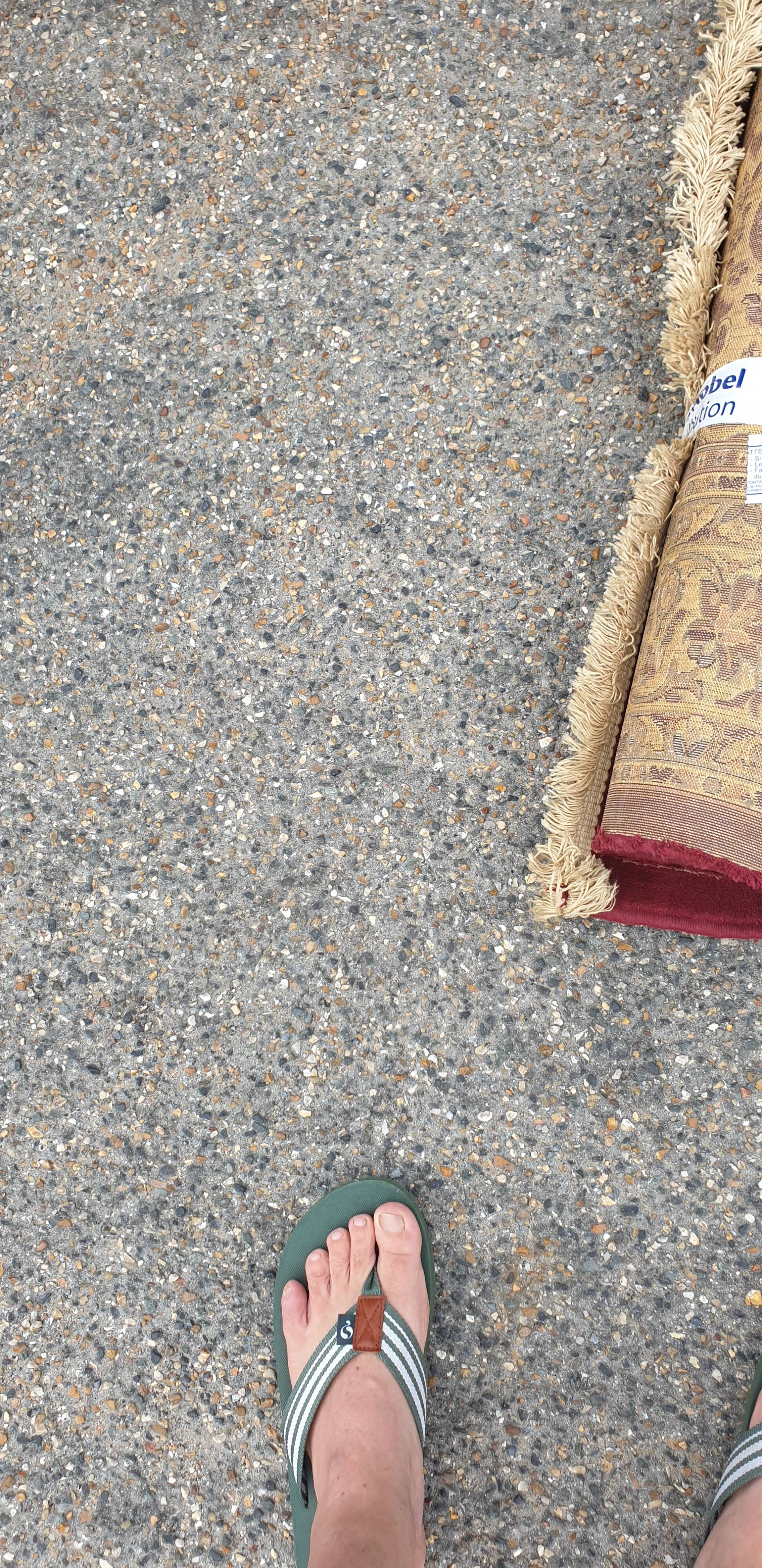 Oriental silk wool rug