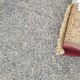 Oriental silk wool rug
