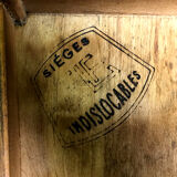 Set of 4 chairs "ELF Indislocables" vintage 50's