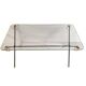 Coffee Table Model "x" by Jacques Adnet