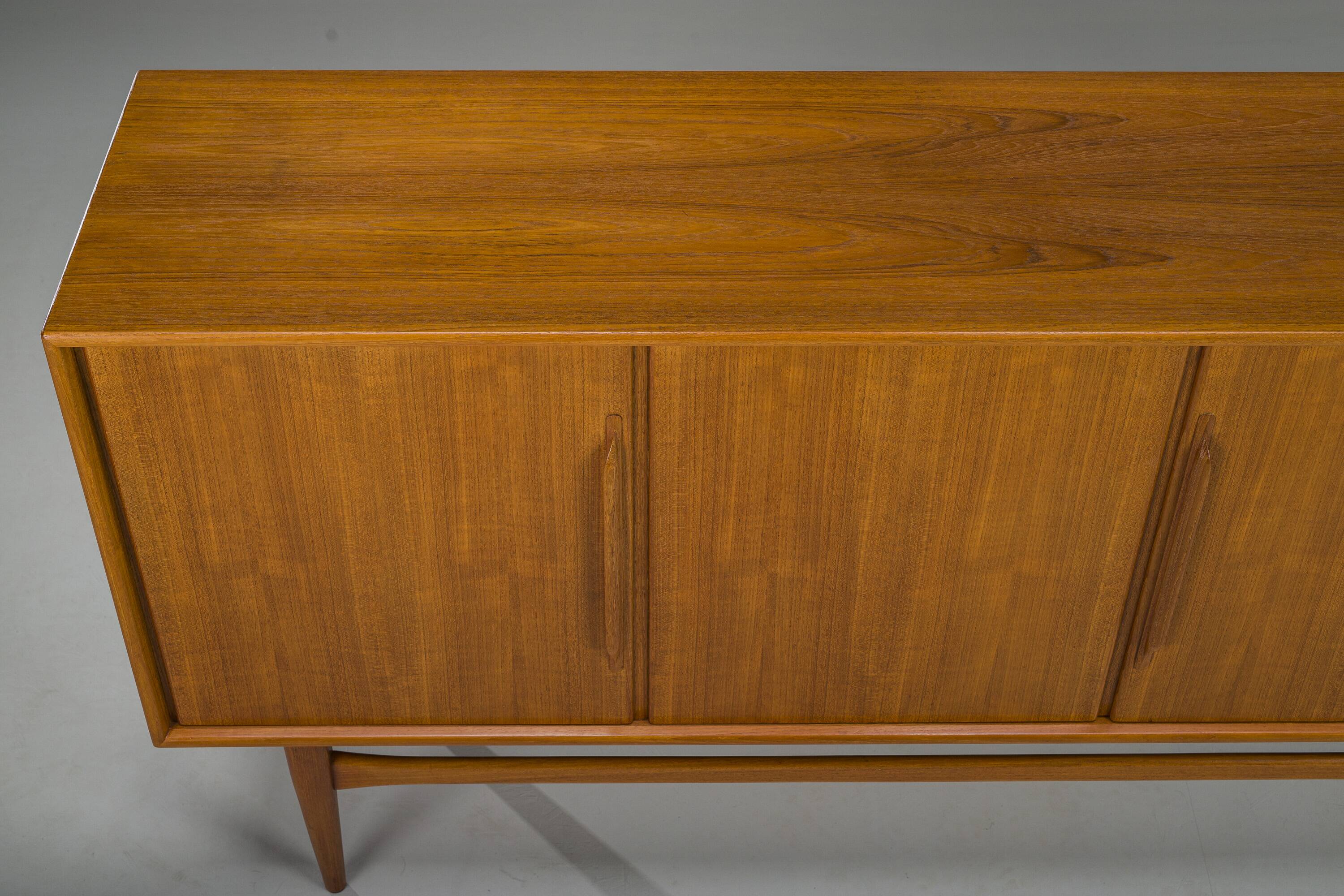 Mid-Century Type 214 Sideboard in Teak by Heinrich Riestenpatt for RT Möbel