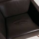 Visalia leather armchair by Coalesse