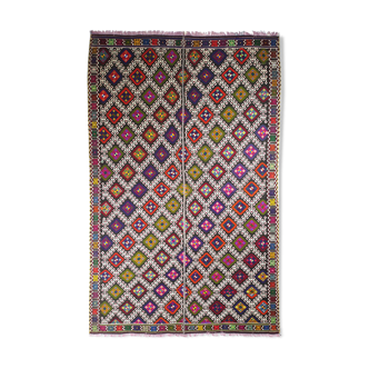 Tapis kilim anatolien turc 160 cm x 247 cm
