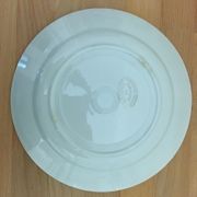 6 Flat Porcelain Plates Signed "Lunéville"