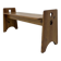 Mid-century modern bench by Gilbert Marklund for Furusnickarn AB, 1960s