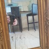 Old Louis XV-style mirror 19th century 40x59cm