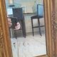 Old Louis XV-style mirror 19th century 40x59cm