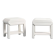 Pair of pine bedside tables by Maison Regain, circa 1970.