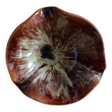 Handcrafted ceramic ashtray from the Basque Country, Béarn, 1970s