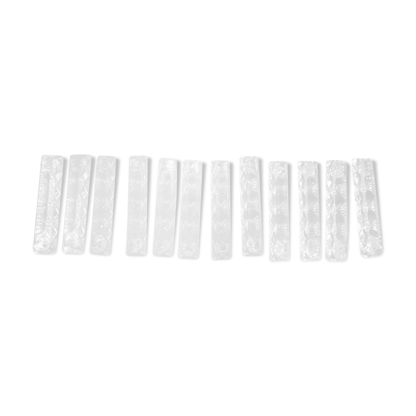 12 glass knife holders