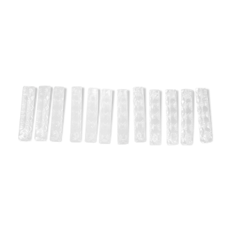 12 glass knife holders
