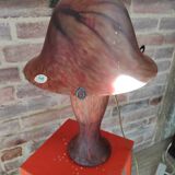 Mushroom lamp glass paste
