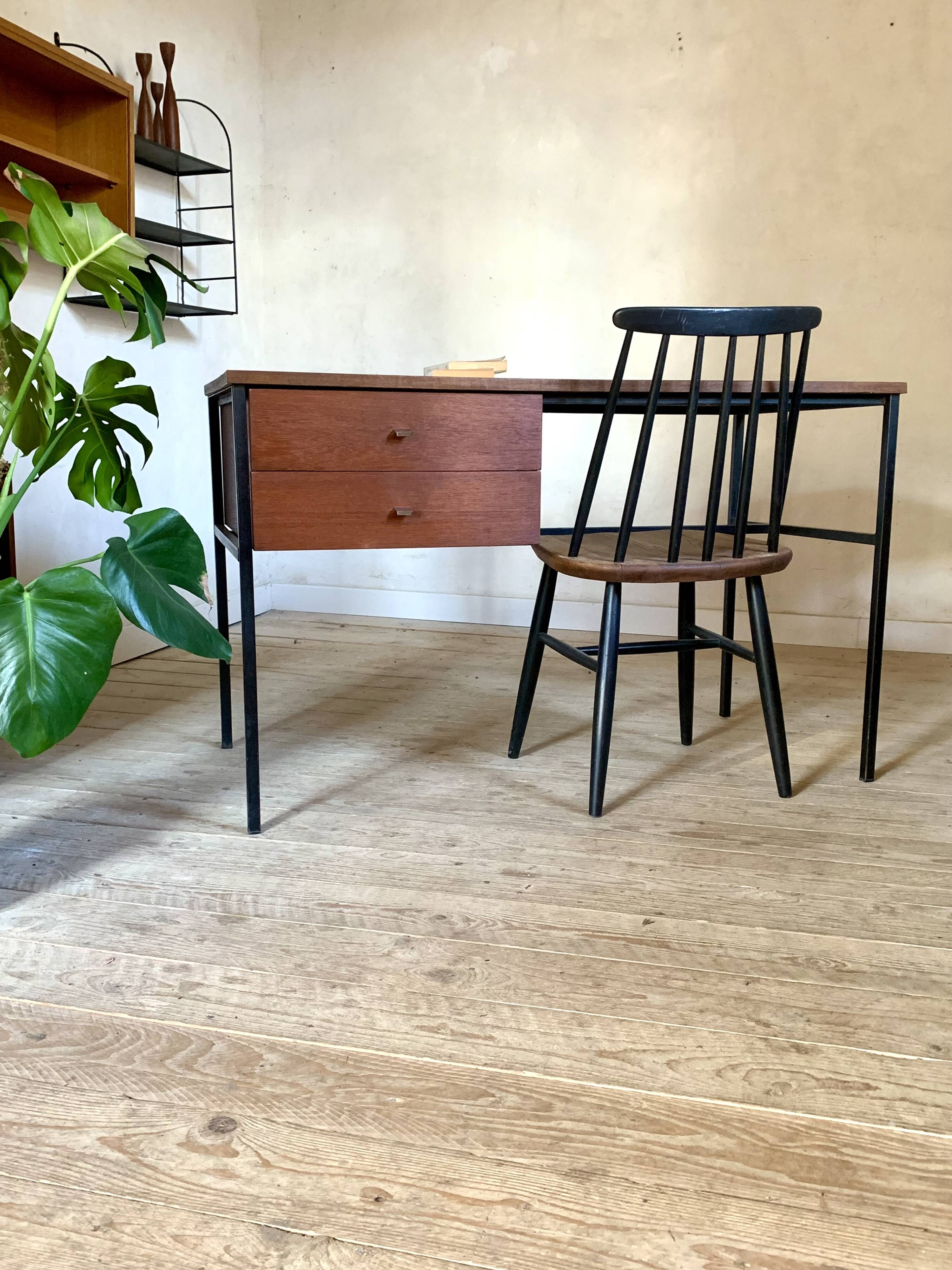 Pierre Guariche modernist vintage desk