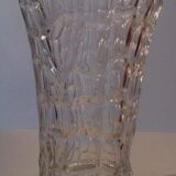 Vintage glass vase 70s