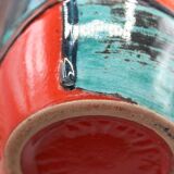 Old german vase vintage design west germany keramik harlekin 60's