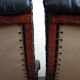 Pair of leather Siesta armchairs by Ingmar Relling for Westnofa, 1970s