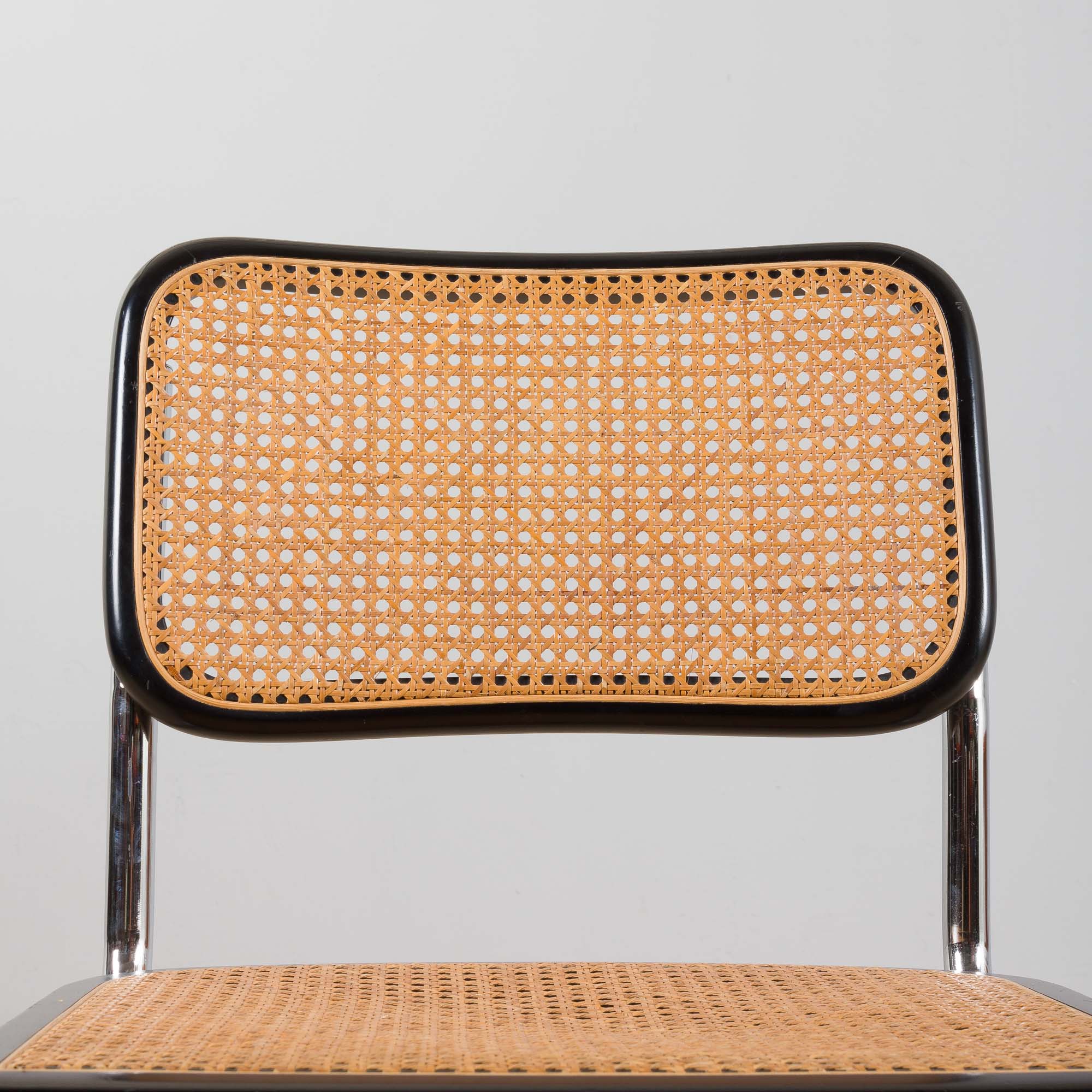 Cesca chair by Marcel Breuer, Italy 1970s