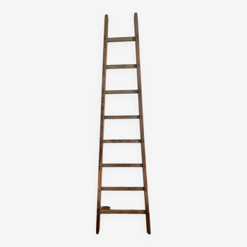 Raw and authentic old decorative ladder