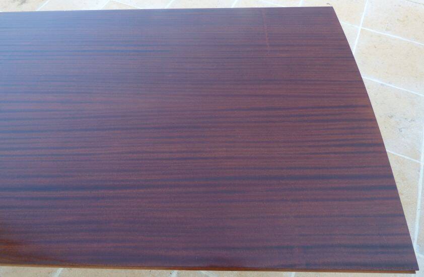 Compass leg table from the 1950s in teak wood – Very good condition