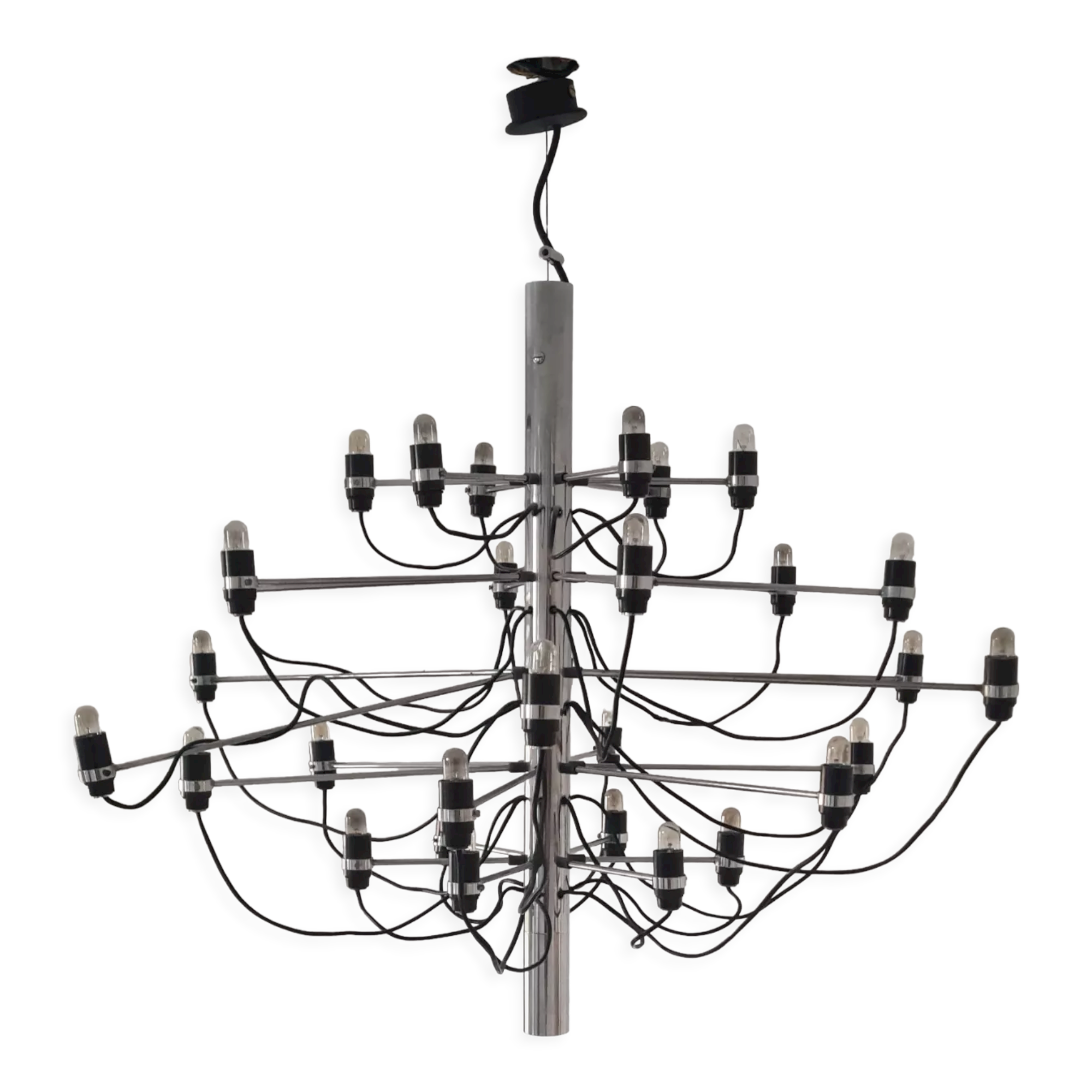 Chandelier by Gino Sarfatti for Flos
