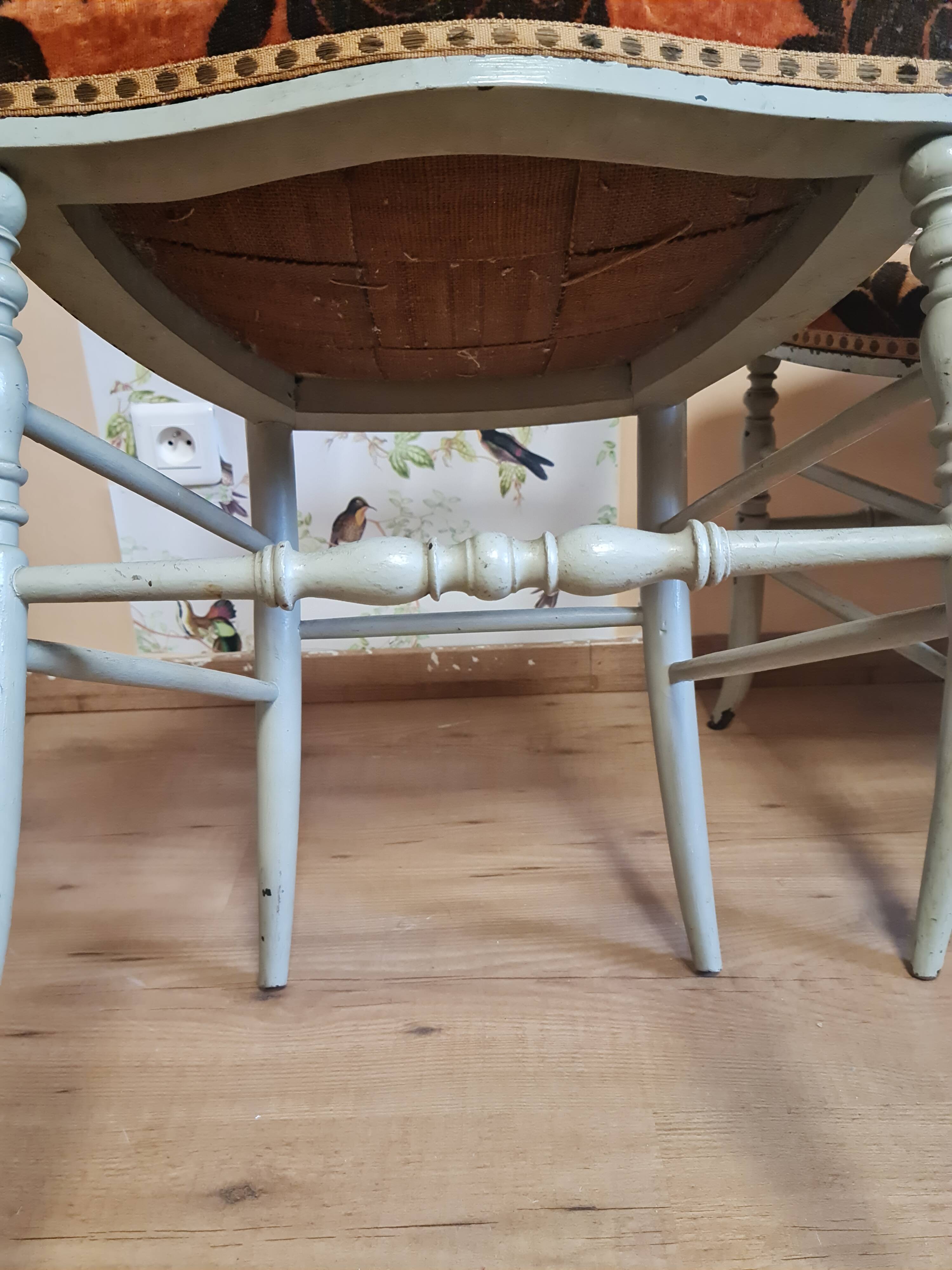 4 Napoleon 3 chairs