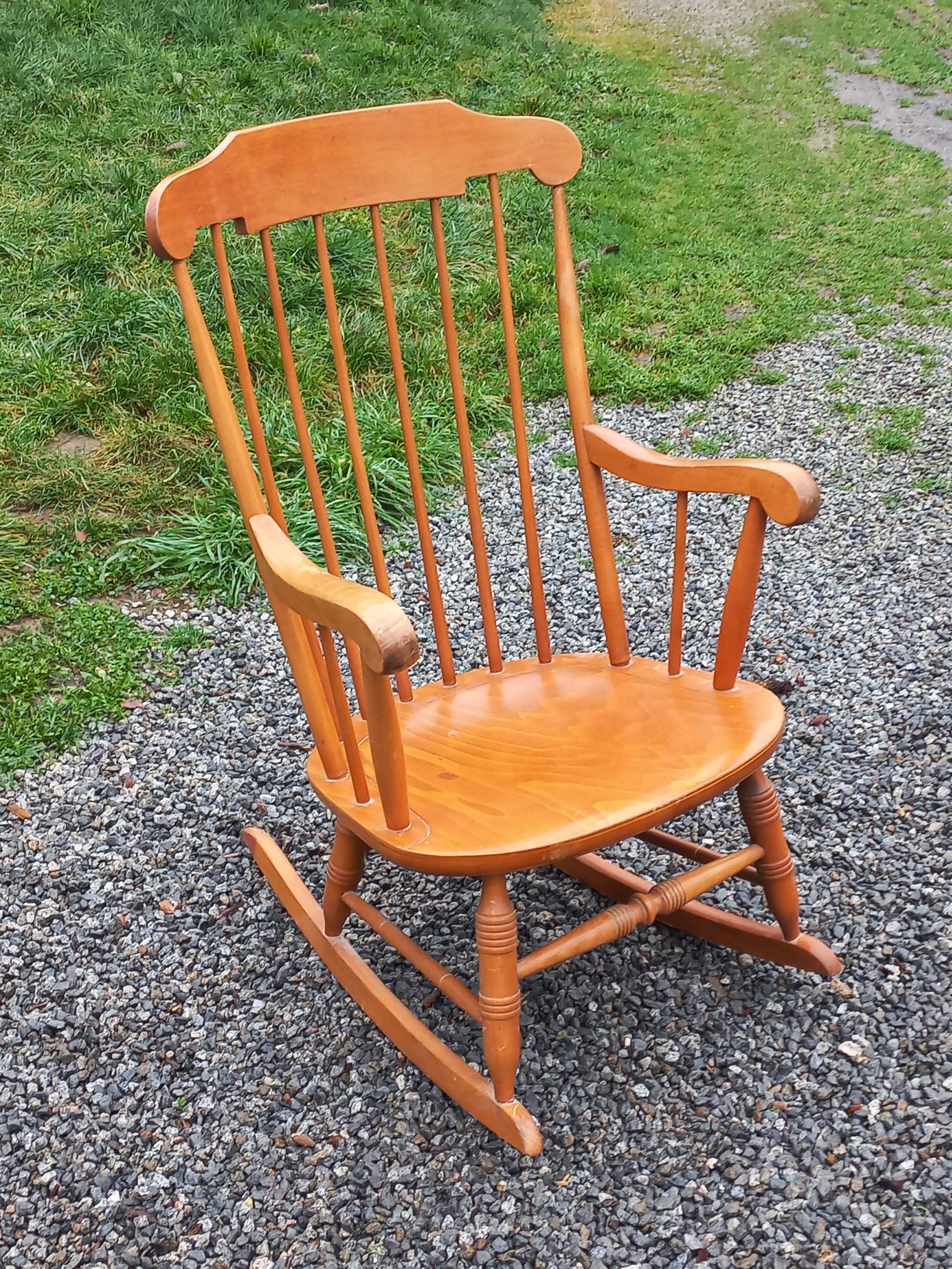 1970s Scandinavian style rocking chair