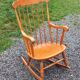 1970s Scandinavian style rocking chair