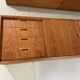 Teak wall system Sven Ellekaer Albert Hansen Denmark 1960s