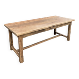 Old solid oak farm table